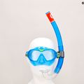 Набір для снорклінгу дитячий Aqualung Combo Mix.A light blue/bright green 12