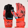 Рукавиці воротарські дитячі Reusch Attrakt Silver Roll Finger Junior червоні 5372217-3333 9