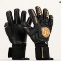 Рукавиці воротарські дитячі Football Masters Voltage Plus NC v 4.0 чорні/золоті 12