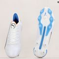 Футбольні бутси чоловічі PUMA King Ultimate FG/AG puma white/puma black/blue glimmer/ultra orange 19