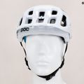 Шолом велосипедний POC Tectal Race SPIN hydrogen white/uranium black 10