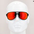 Окуляри сонячні GOG Hardy matt black/red/polychromatic red E715-1P 7