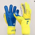 Рукавиці воротарські Reusch Attrakt Duo жовто-блакитні 5270055 9