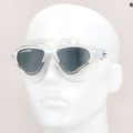 Маска для плавання Cressi Cobra clear/clear white smoked 7