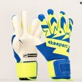 Рукавиці воротарські дитячі 4keepers Equip Breeze NC Jr блакитні/зелені 8