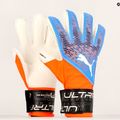 Рукавиці воротарські PUMA Ultra Grip 3 Rc помаранчево-блакитні 41816 05 7