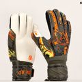 Рукавиці воротарські Reusch Attrakt Grip Finger Support зелено-помаранчеві 5370010-5556 10