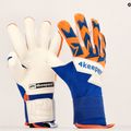 Рукавиці воротарські дитячі 4keepers Equip Puesta NC Jr блакитні/помаранчеві 8
