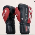 Рукавиці боксерські RDX REX F4 чорно-червоні BGR-F4MU-10OZ 11