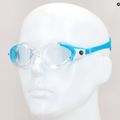 Окуляри для плавання жіночі Speedo Futura Biofuse Flexiseal Female turquoise/clear 8-11312C105 10
