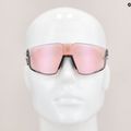 Окуляри велосипедні Julbo Fury Reactiv 1-3 High Contrast matt white/translucent gray 6