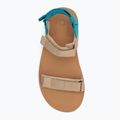 Сандалі barefoot жіночі Xero Shoes D-Trail irish / cream / lake / blue 6
