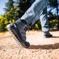 Взуття барефоот жіноче Xero Shoes Scrambler Trail Mid Asphalt/Black 8