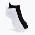 Шкарпетки Vibram Fivefingers Athletic No-Show 2 пари чорно-білі S15N12PS
