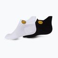 Шкарпетки Vibram Fivefingers Athletic No-Show 2 пари чорно-білі S15N12PS 2
