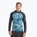 Лонгслів для плавання чоловічий Dakine Hd Snug Fit Rashguard Hoodie indigogo print