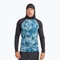 Лонгслів для плавання чоловічий Dakine Hd Snug Fit Rashguard Hoodie indigogo print 3