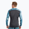 Лонгслів для плавання чоловічий Dakine Hd Snug Fit Rashguard Crew indigogo print 2