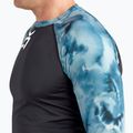 Лонгслів для плавання чоловічий Dakine Hd Snug Fit Rashguard Crew indigogo print 3
