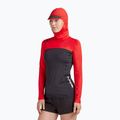 Лонгслів для плавання жіночий Dakine Hd Snug Fit Rashguard Hoodie rippin red 3