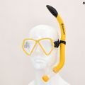 Набір для снорклінгу дитячий Aqualung Cub Combo transparent/yellow 12