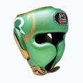Шолом боксерський Rival RHG100 Professional Headgear green/gold 2