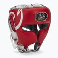 Шолом боксерський Rival RHG100 Professional Headgear red/silver