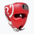 Боксерський шолом Rival RHG100 Professional Headgear red/silver/grey 2