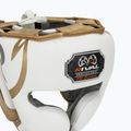 Шолом боксерський Rival RHG100 Professional Headgear white/gold 4