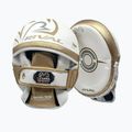 Лапи для тренувань тренерські Rival Professional Punch Mitts white/gold