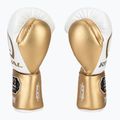 Рукавиці боксерські Rival RS100 Professional white/gold 4