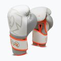 Боксерські рукавиці Rival Impulse Sparring Gloves Gants white/orange 3