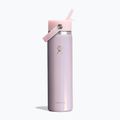 Термос пляшка Hydro Flask Wide Mouth with Flex Straw Cap 710 ml glimmer pink