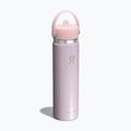 Термос пляшка Hydro Flask Wide Mouth with Flex Straw Cap 710 ml glimmer pink 2