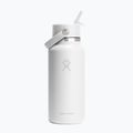 Термопляшка Hydro Flask Wide Flex Straw 946 мл white