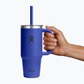Кружка Hydro Flask Travel Tumbler Clear Lid 710 ml capri blue 5