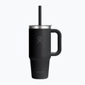 Кружка Hydro Flask Travel Tumbler Clear Lid 710 ml black