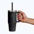 Кружка Hydro Flask Travel Tumbler Clear Lid 710 ml black 5