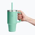 Термокружка Hydro Flask Travel Tumbler Clear LID 945 мл mermaid green 5