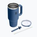 Термокружка Hydro Flask Travel Tumbler Clear LID 945 мл harbor blue 4