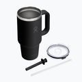 Термокружка Hydro Flask Travel Tumbler Clear Lid black 4