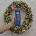 Термопляшка Hydro Flask Wide Mouth with Flex Straw Cap 946 мл western dark blue 7