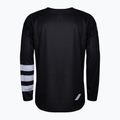 Лонгслів велосипедний чоловічий 100% R-Core Jersey black white 2