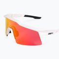 Окуляри велосипедні 100% Speedcraft Sl Multilayer Mirror Lens білі STO-61002-412-01 5
