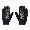Велорукавиці 100% Brisker black 3