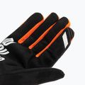 Велорукавиці чоловічі 100% Brisker fluo orange/black 4