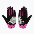 Велорукавиці жіночі 100% Brisker W neon pink/black 2
