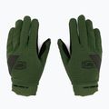 Велорукавиці чоловічі 100% Ridecamp army green/black 3