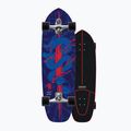 Скейтборд серфскейт Carver C7 Raw 34" Kai Dragon 2022 Complete блакитно-червоний C1013011143 8