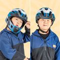 Шолом велосипедний дитячий Rockbros 10110061001 Kids Helmet blue/white/black 4